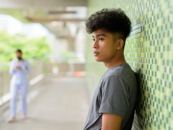Teen Staring