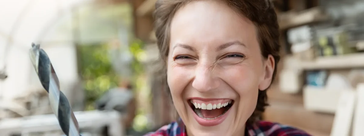 Happy Young Woman